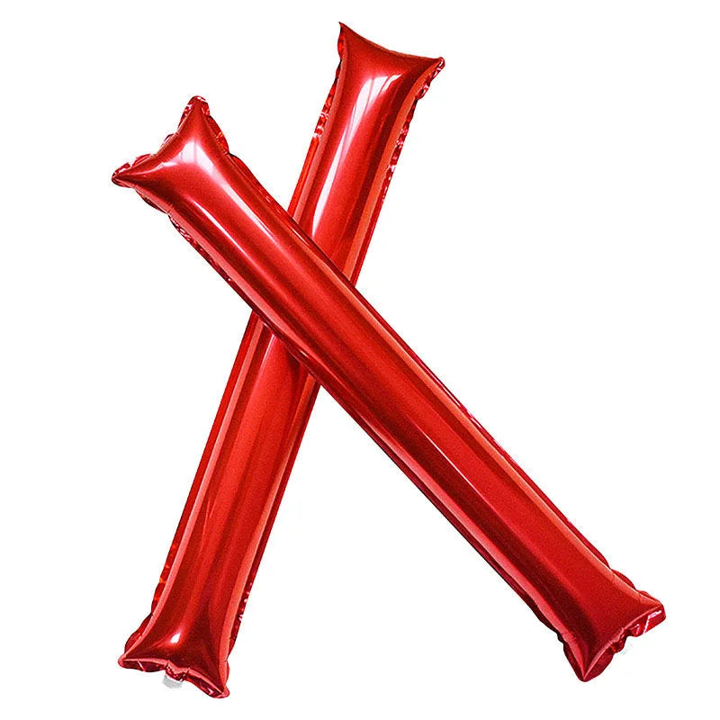 20 Cheering Sticks Inflatable Sports Meeting Birthday Party Props Zpaxo red 20pcs