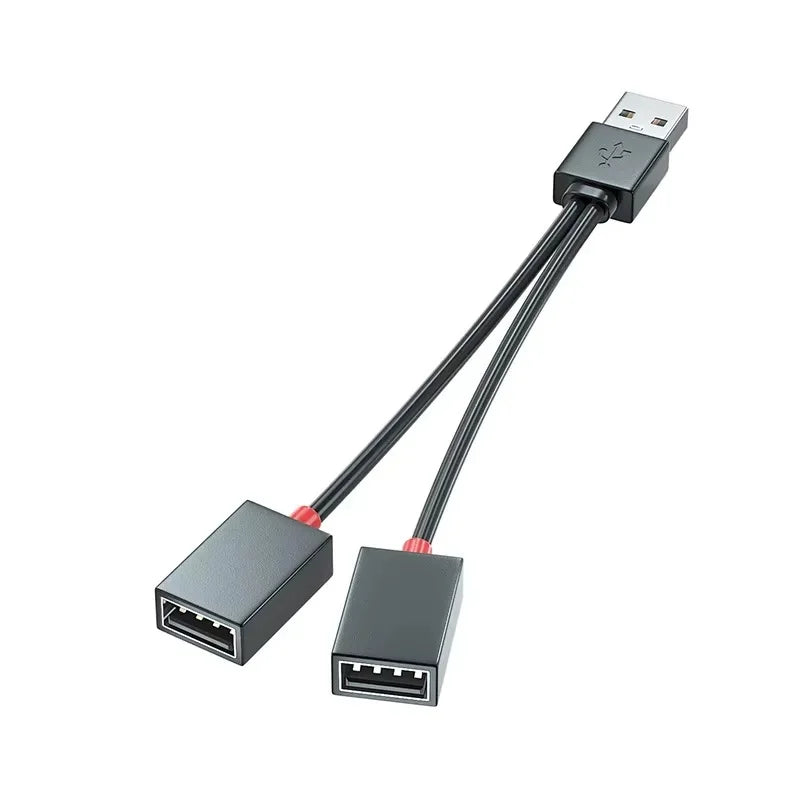 Car Mounted 1 2 3 USB Branching Multi-functional Adapter Splitter