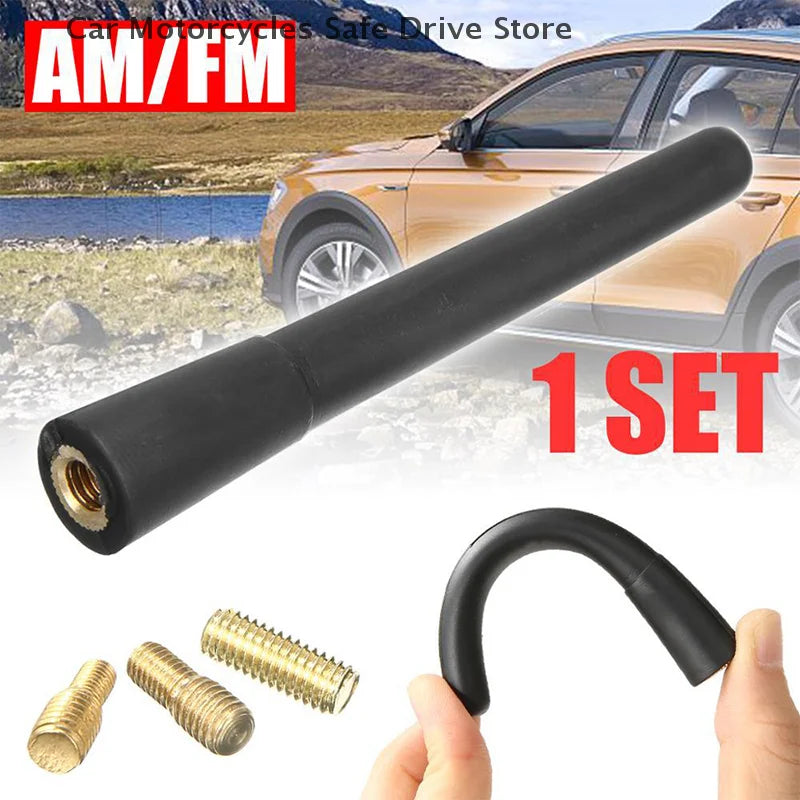 CMUniversal Car Antenna Small Short Aerial Mini Radio Accessories FM