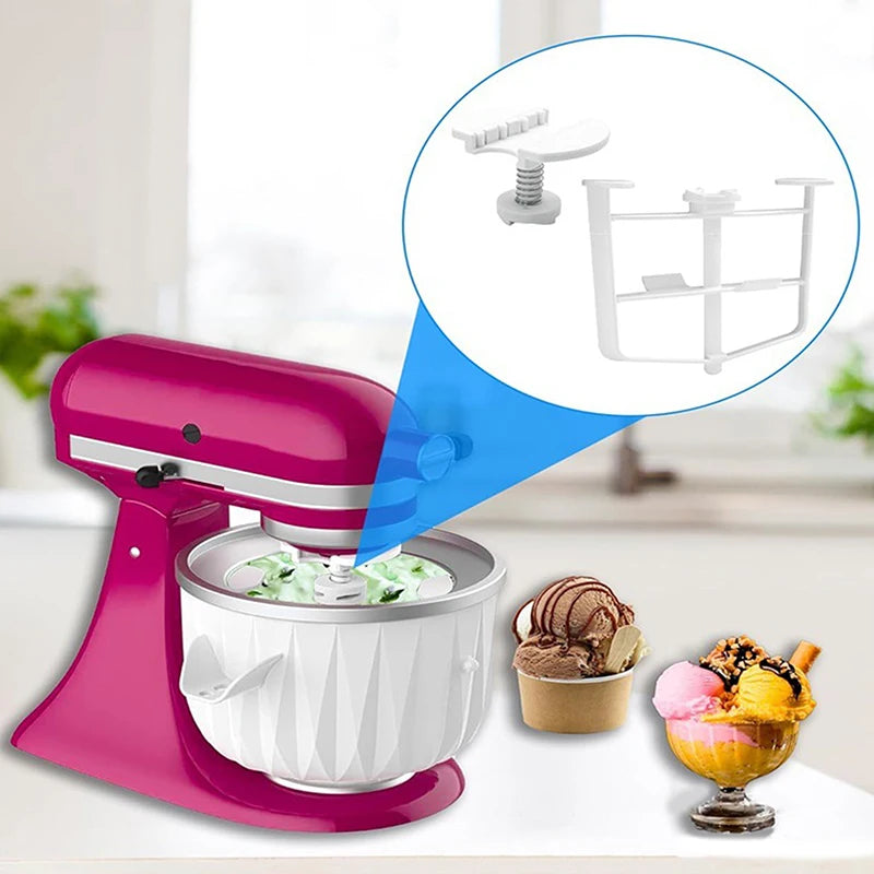 Ice Cream Maker Parts Drive Attachment For KitchenAid Stand MixerIce Cream Machine Stirring Head/Stirring Paddle Zpaxo