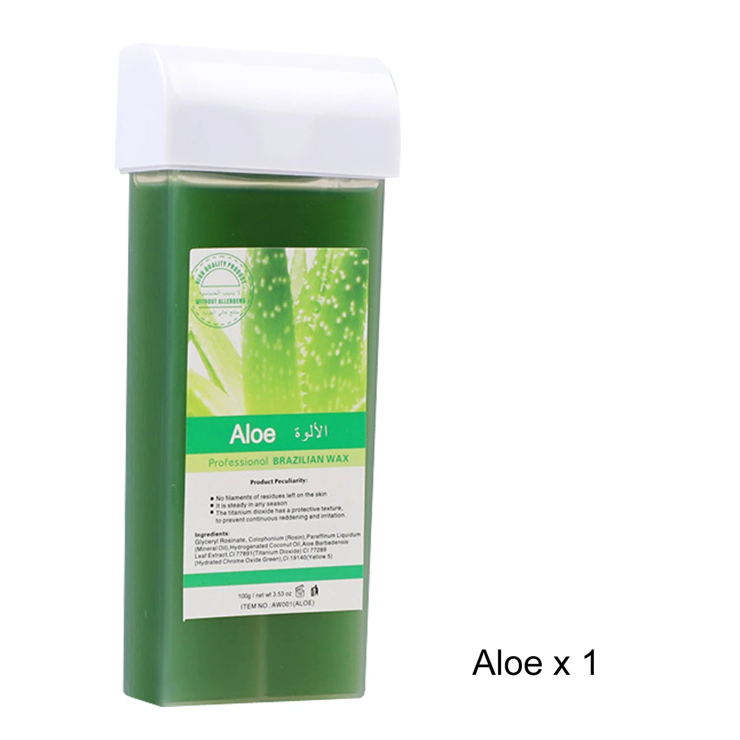Roll-On Electric Waxing Kit – Hair Removal for All Skin Types Roll-On Waxing Kit Zpaxo 072-Aloe EU Plug