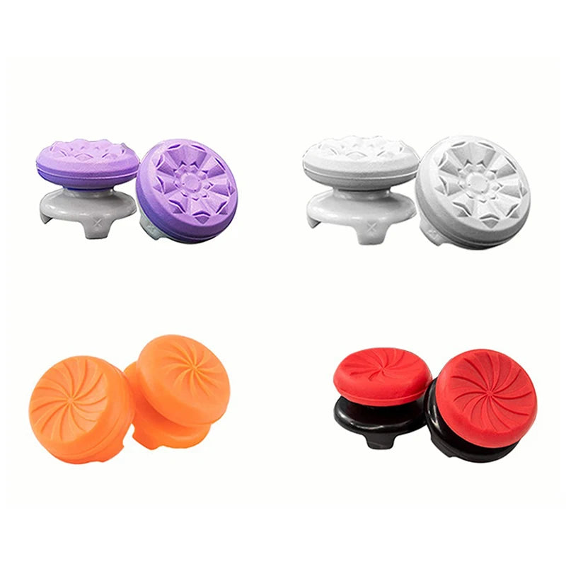 1 Pairs Thumb Sticks Grips Rocker Stick Extenders Caps For PS4/5 Controller Thumb Grips Cover Silicone Joystick Caps Accessories Zpaxo