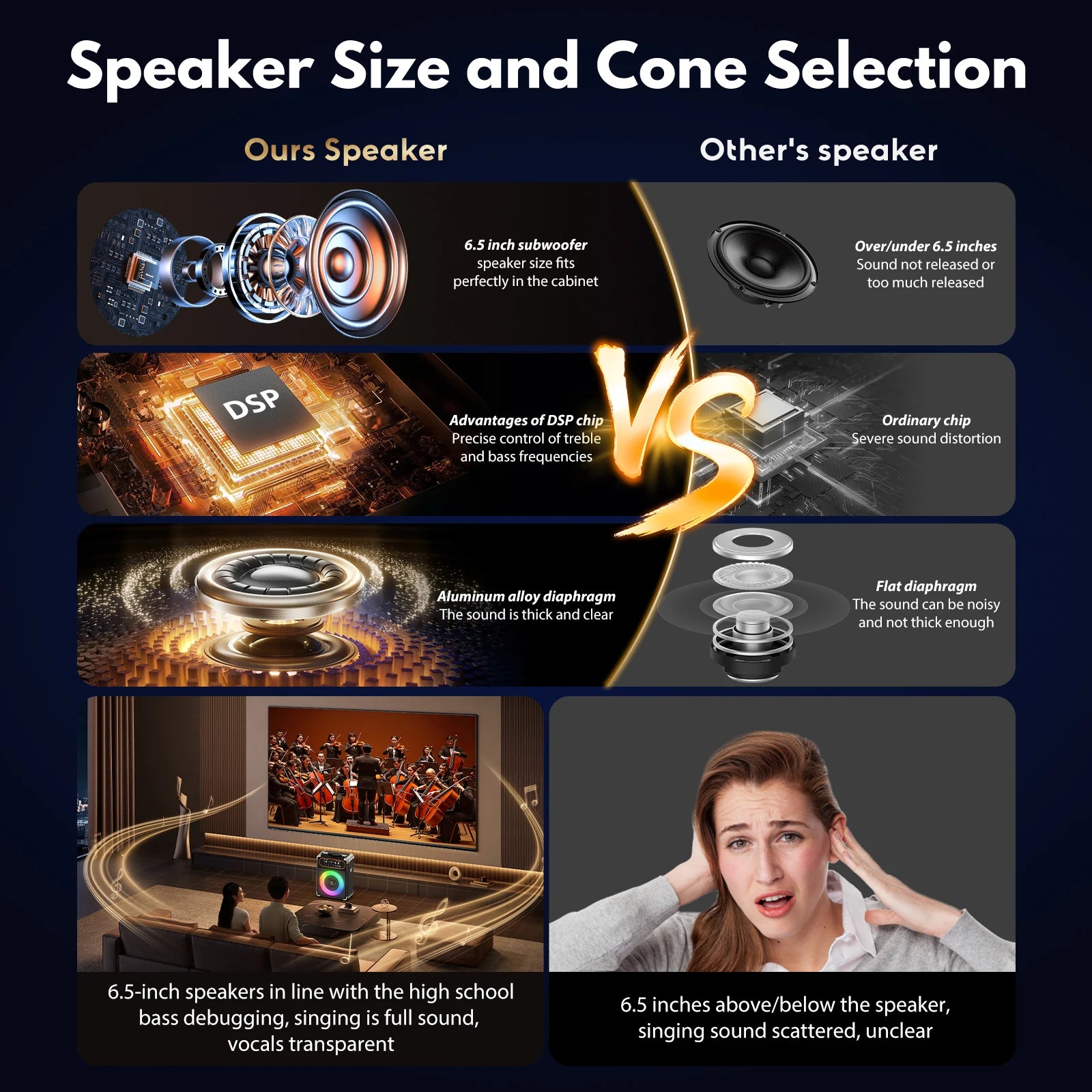 S68 Kara Ok 2 Microphones Portable Bluetooth 5 3 Speaker Suitable