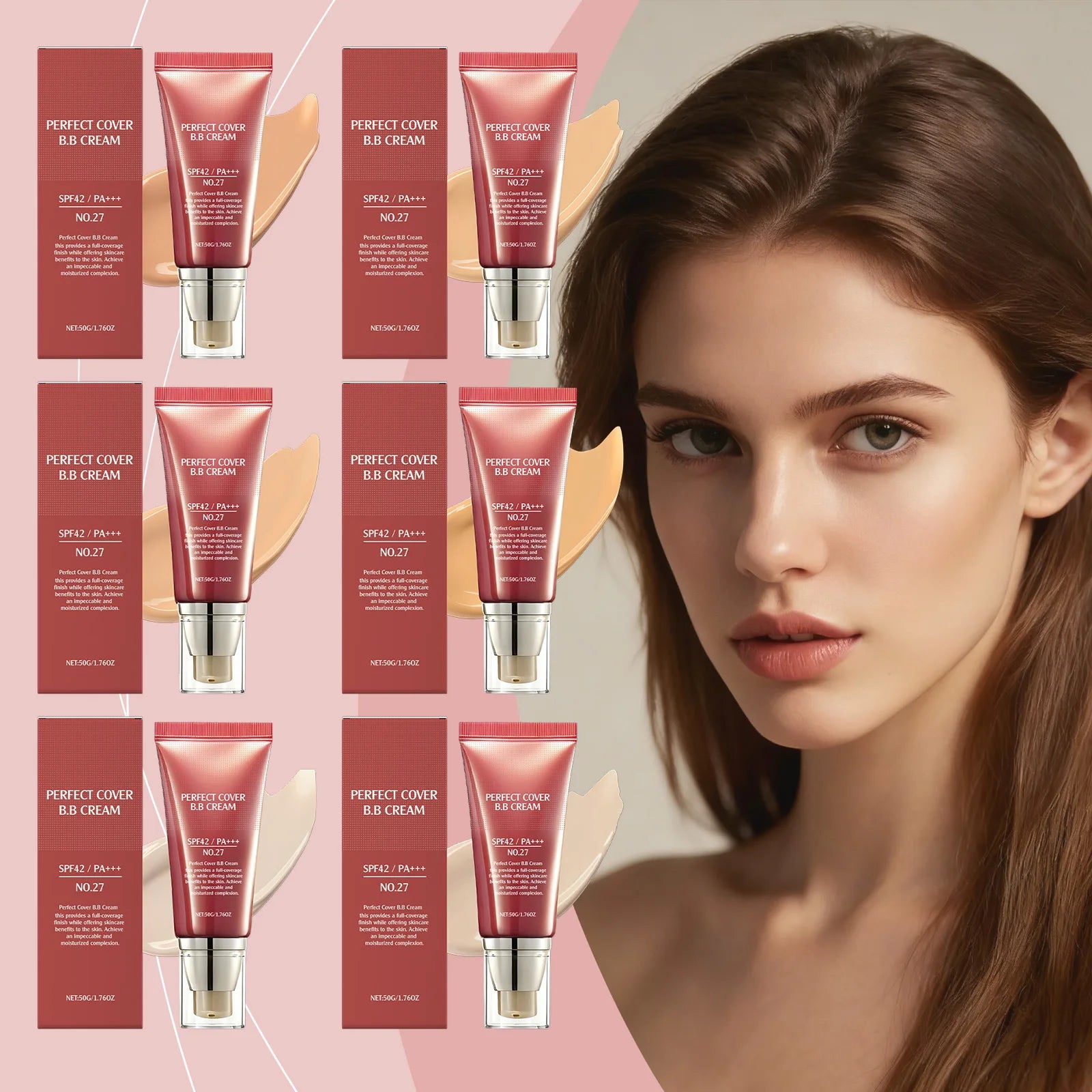 Perfect Cover BB Cream – Full Coverage, Oil Control & Brightening BB Cream Concealer Zpaxo