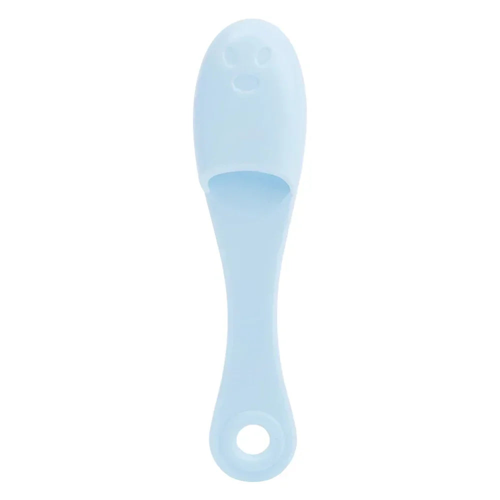 Silicone Nose Brush Facial Pore Cleaner Portable Blackhead Zpaxo blue