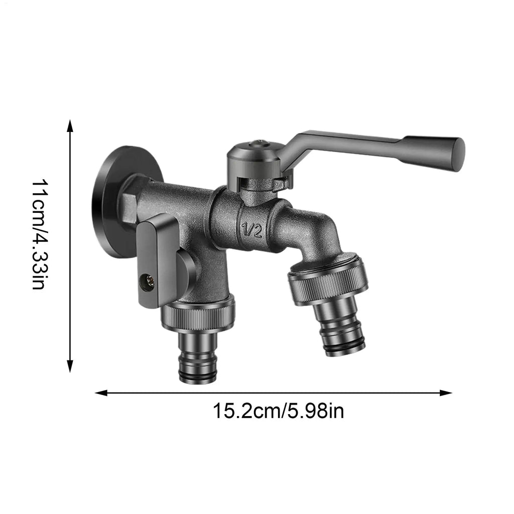 Outdoor Freeze Proof Zinc Alloy Outlet Garden Water Faucet G1 2