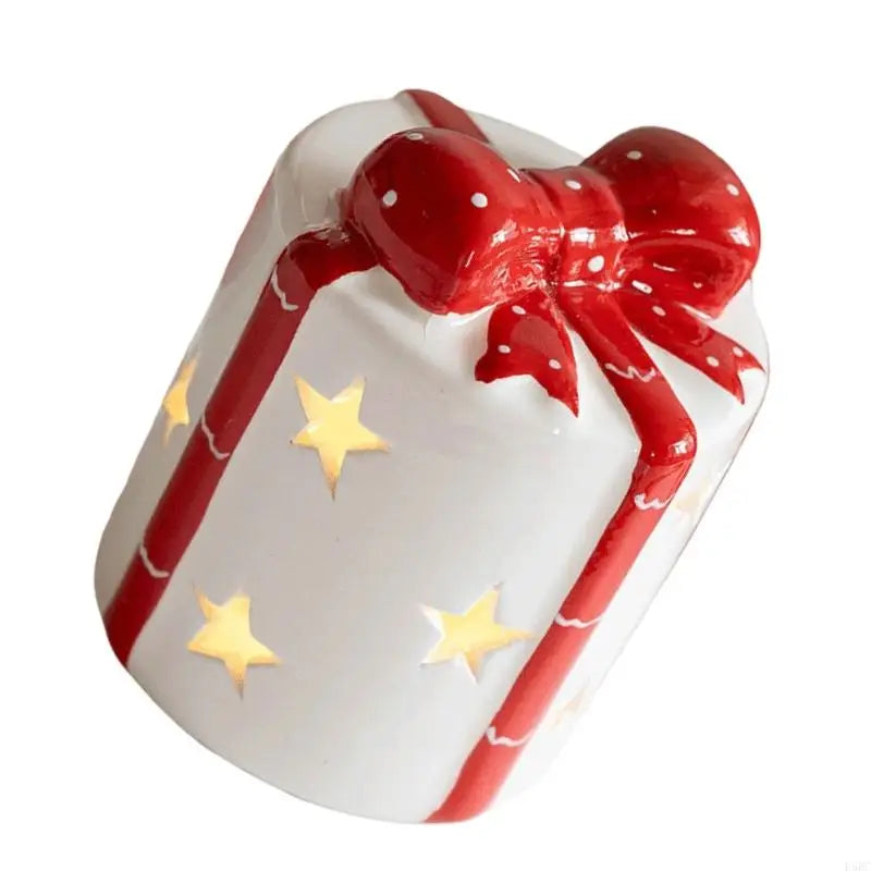 Festival Ceramic Christmas Tree Ornament Elegant Dining Table