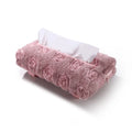 Car Accessories Leather Rose Tissue Box Pink Black Cute Napkin Zpaxo Pink