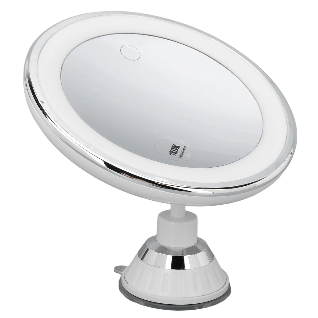 10X Magnifying Cosmetic Mirror Wide Applicability Battery Powered