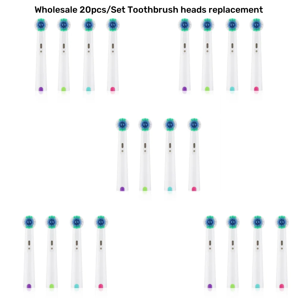 20/4pcs Set Electric Toothbrush Heads For Oral B Sensitive Replacement EB17Ultra EB10A SB-17A EB17S EB50Ultra EB17P EB10A Zpaxo EB17Ultra-20pcs