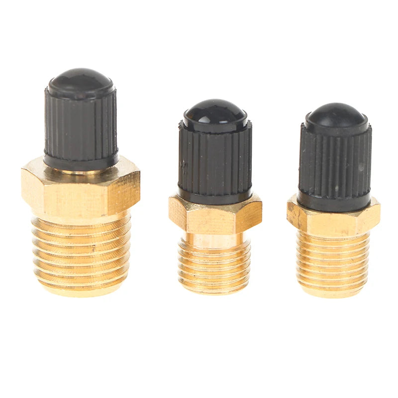 1/4" NPT Nickel Plated Brass Air Compressor Tank Fill Valve