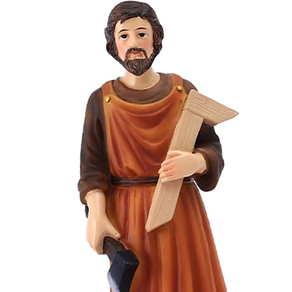 St. Joseph Statue – Catholic Resin Figurine | Religious Decor Religious Figurine Zpaxo
