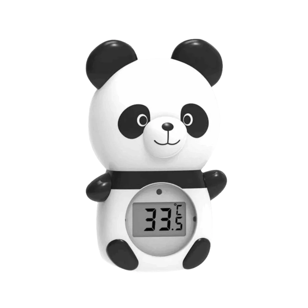 IP67 Waterproof Digital Baby Bath Thermometer LED Display Alarm Timer Function Water Temperature Measuring Tool Zpaxo Panda