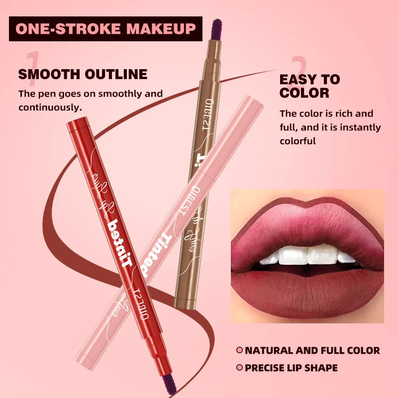 Matte liquid lip liner matte non-stick cup waterproof non-fading lipstick lip pencil Zpaxo