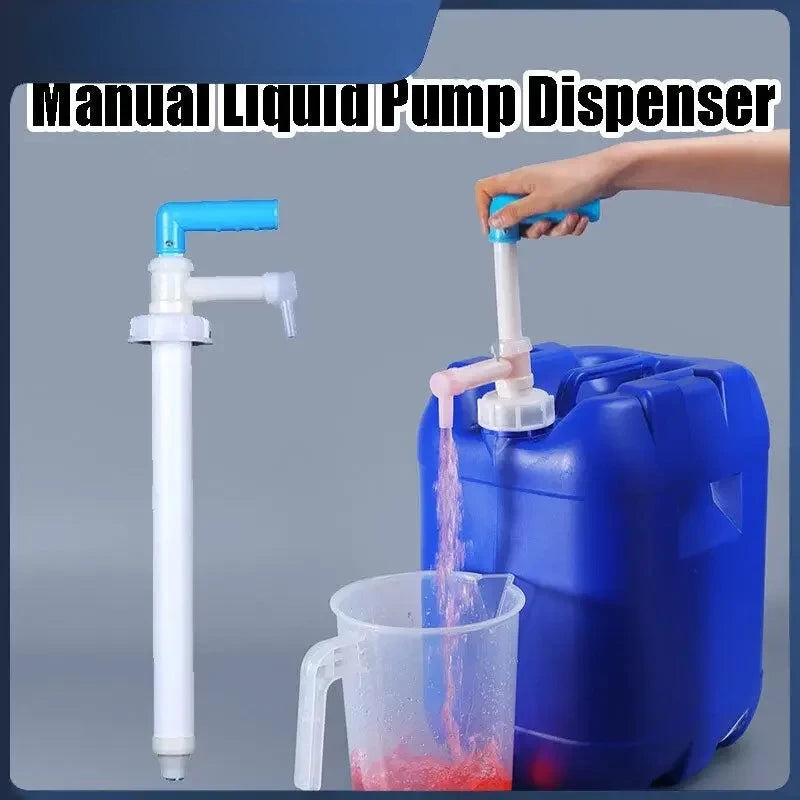 Manual Hand Fuel Transfer Pump with Backflow Prevention Manual Fuel Pump Zpaxo