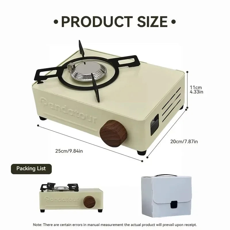 2000W Portable Cassette Gas Stove – Camping & BBQ Burner