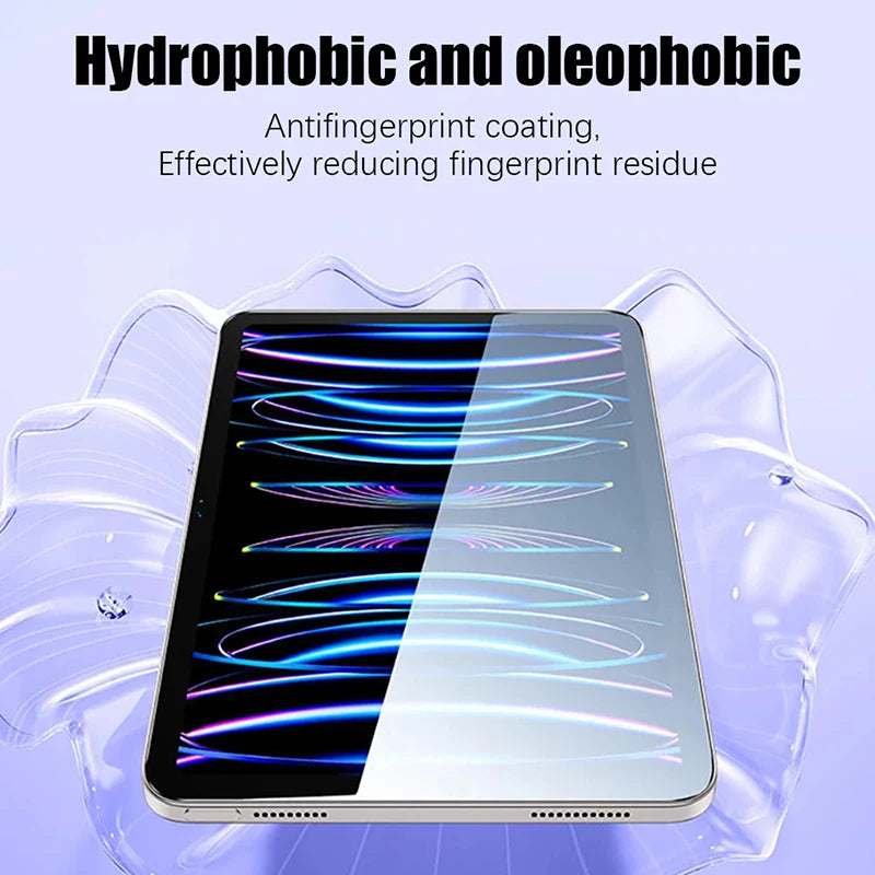 9H Tempered Glass For Apple iPad Pro 11 2022 2021 2018 Air 5 4 3 Mini 6 5 4 3 Screen Protector For iPad 10th 9th Protective Film Zpaxo