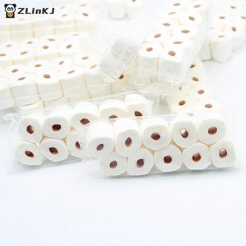 ▶1/12 Dollhouse Simulation Toilet Paper Roll Model Dollhouse Mini Bathroom Accessories Dolls House Home Deocration Zpaxo
