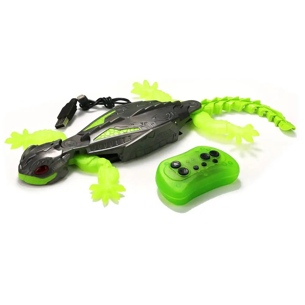 RC Wall Climbing Gecko Toy with LED Eyes | Kids & Adults RC Climbing Toy Zpaxo gecko