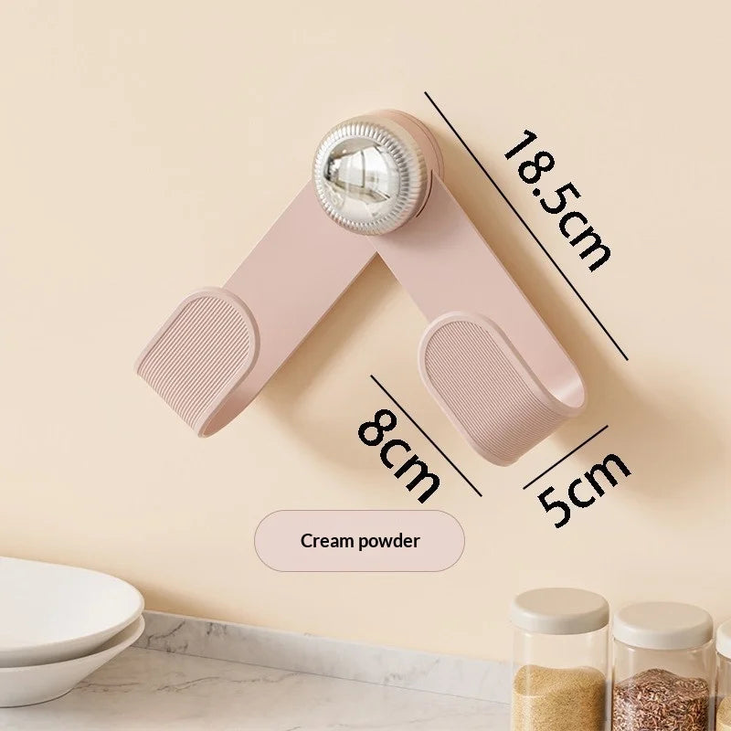 Suction Cup Pot Lid & Cutting Board Wall Rack – No-Drill Kitchen Storage Rack Zpaxo Pink