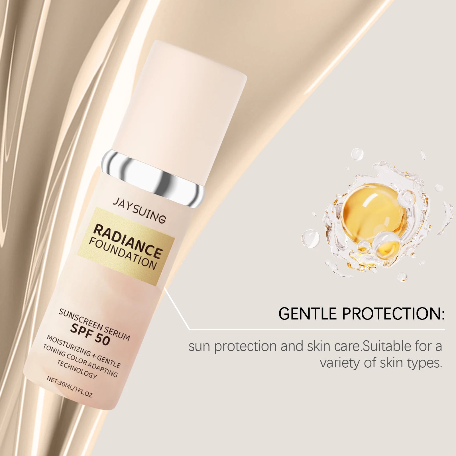 Concealer Liquid Foundation Moisturizes And Brightens The Face To Cover Acne Spots Fade Base Makeup Without Removing Makeup Zpaxo