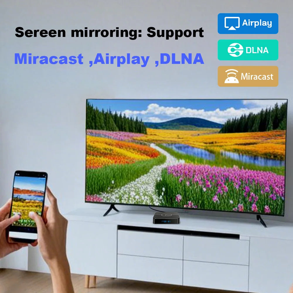 Original X98 Plus TV Box Android11 Amlogic S905W2 Quad Core AV1 BT 2.4G 5G Wifi 4K HDR Smart Set Top Box Video Media Player Zpaxo