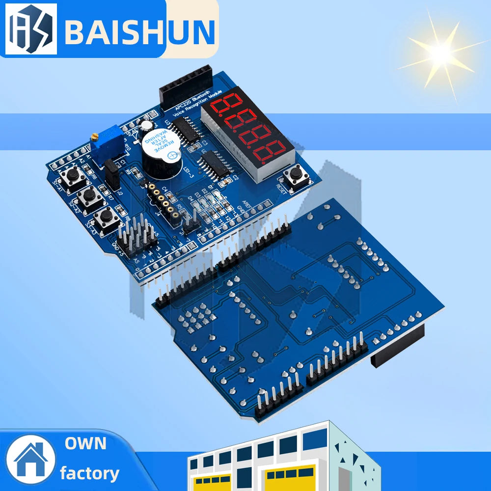 Arduino Multifunctional Expansion Board Base Shield UNO Leonardo Zpaxo
