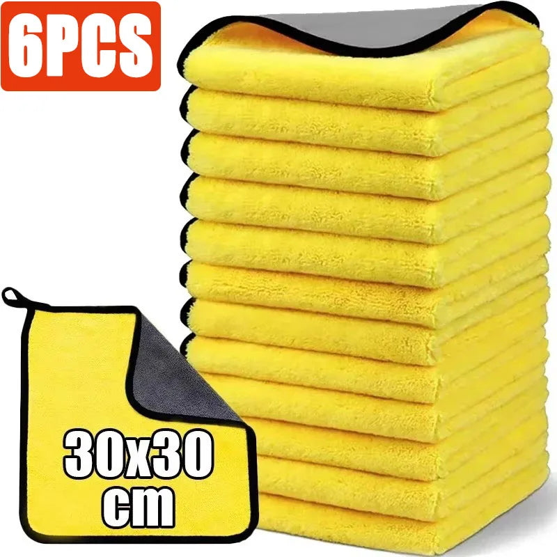 Microfiber Car Wash Towels | Super Absorbent Detailing Cloths