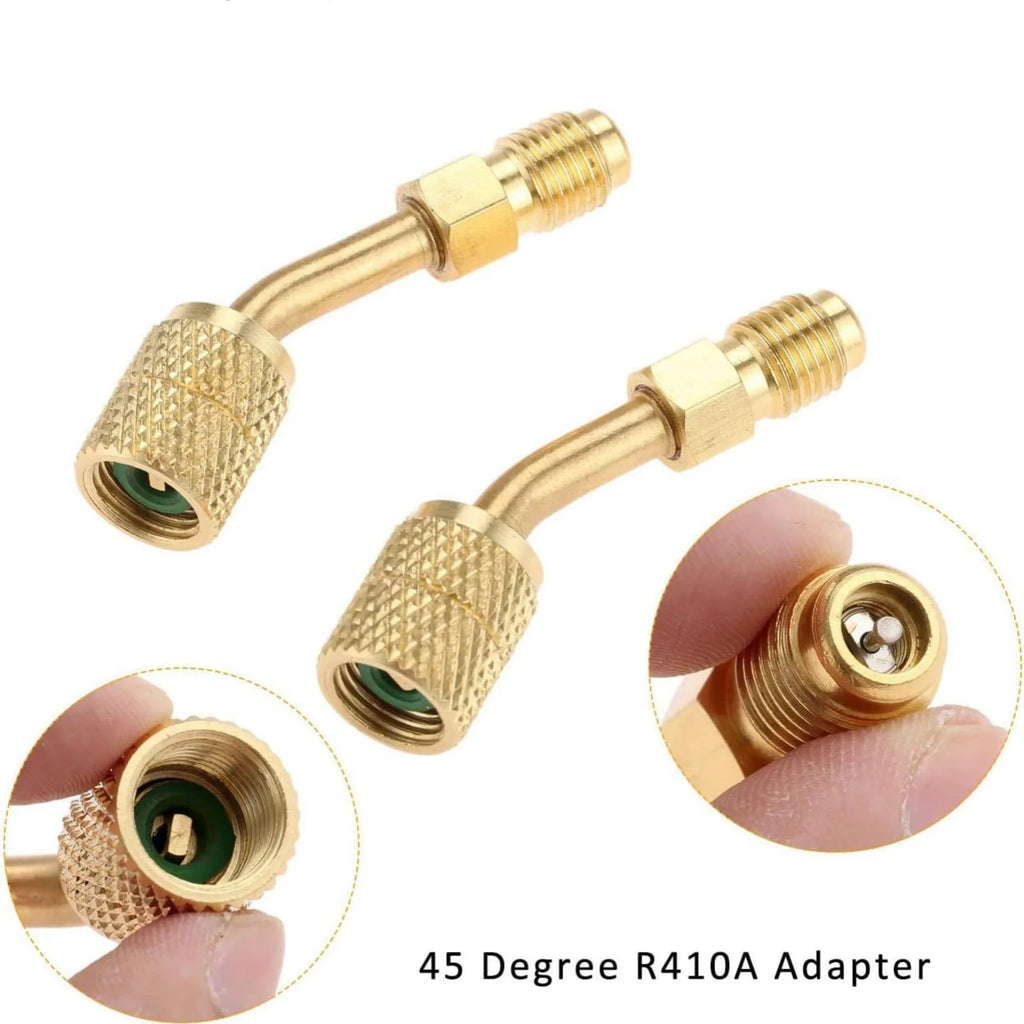 R410A HVAC Mini Split Adapters 5 16 Female 1 4 Male Coupler