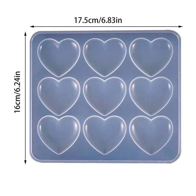 25 Cavity Love Silicone Molds Pastry Fondant Chocolate Cake Decor Zpaxo Style2