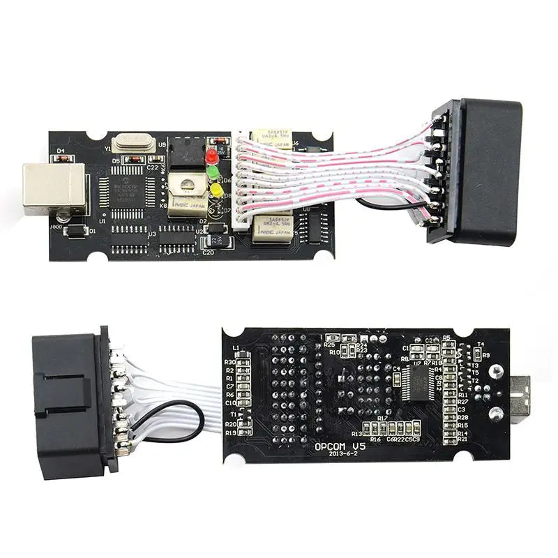 OPCOM V5 PIC18F458 OBD2 CAN Bus Diagnostic Tool for Opel