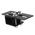 Durable Iron Roof Rack Light Bracket No-drill Installation Universal Zpaxo Black-Square clamp