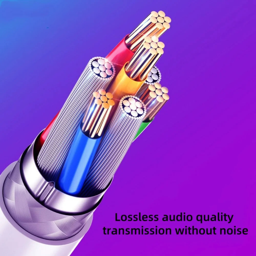 USB-C to 3.5mm AUX Audio Cable Adapter | Car & Phone USB-C Audio Adapter Zpaxo