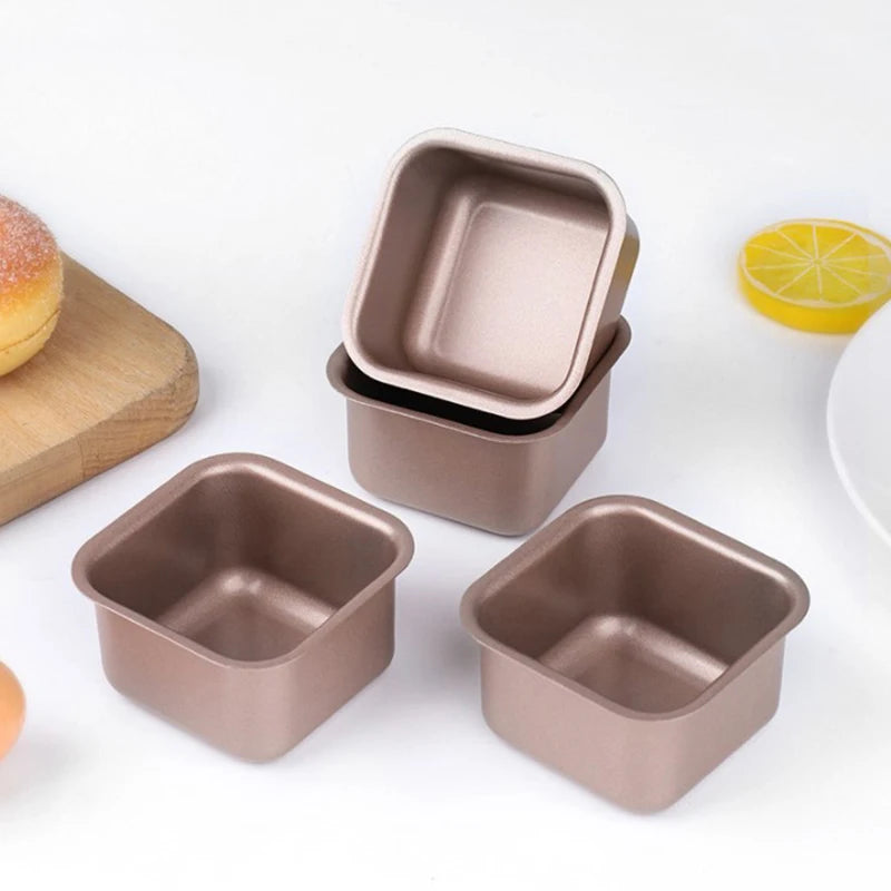 Mini Non-Stick Carbon Steel Square Loaf & Brownie Baking Pan