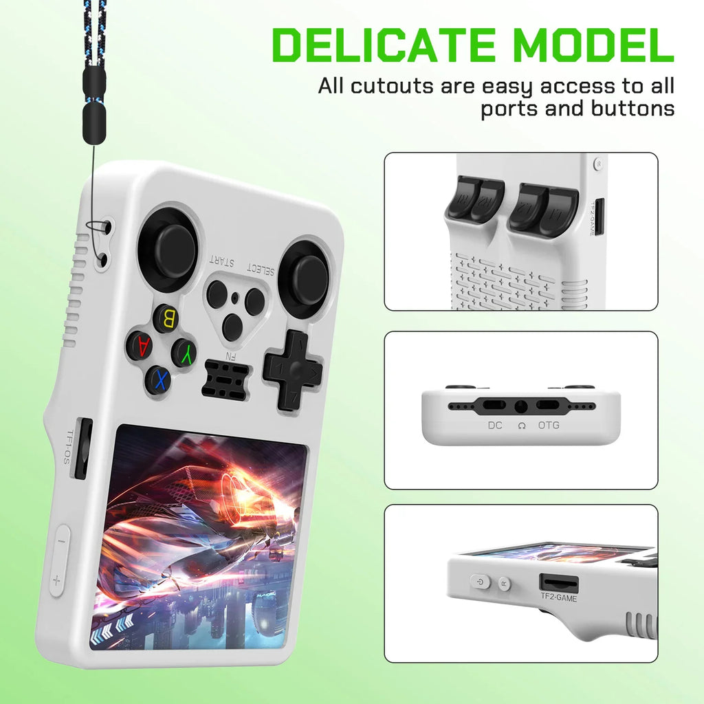 R36s Silicone Case Games Premium Handheld Game Console Protective