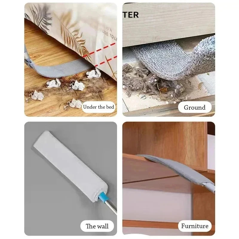 Telescopic Microfiber Duster Long Handle – Blinds & Home Cleaning Microfiber Duster Zpaxo