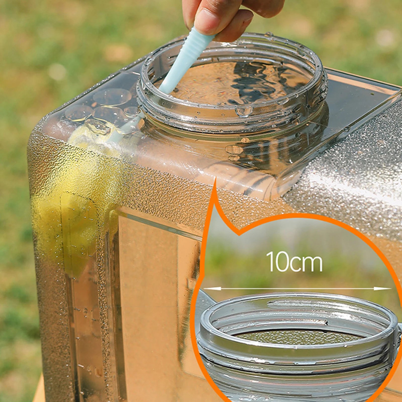 Water Carrier Tank Food Grade Portable Large-capacity Faucet Outdoor