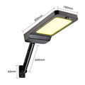 Outdoor Solar Light Motion Detector 88LED Garden Wall Spotlight 4 Zpaxo Black-88LED White-6000K