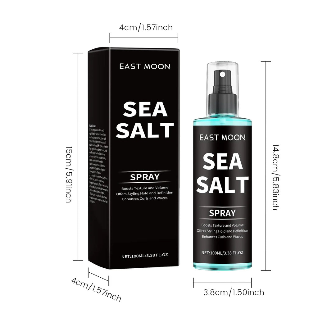 East Moon Sea Salt Hair Spray – Curl Defining & Volumizing Curl Defining Spray Zpaxo