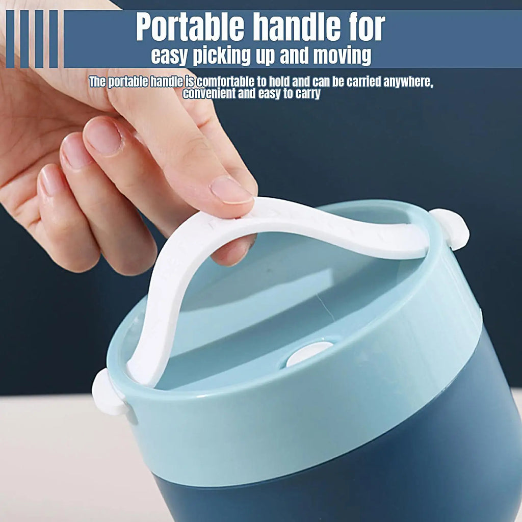 Soup Lunch Containers Food Bowl Spoon Microwave Safe Insulated