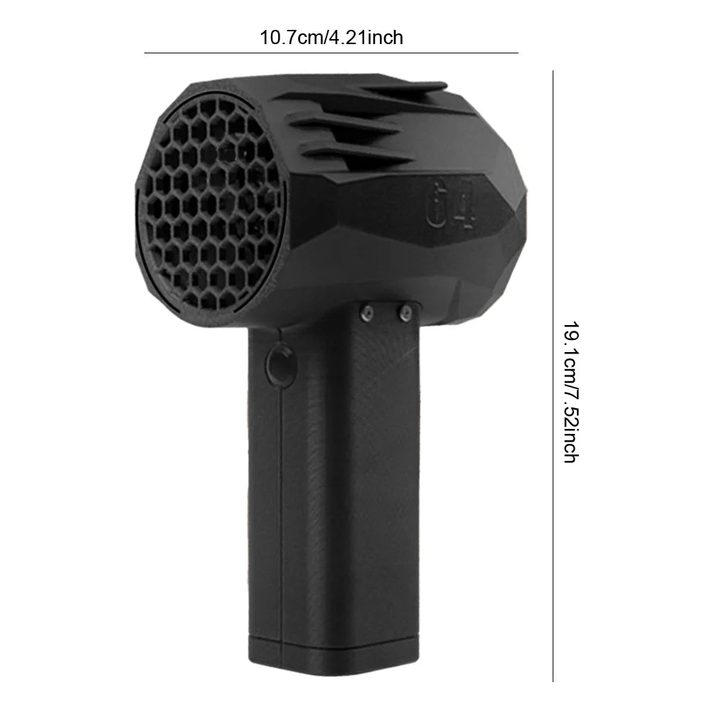 650W Electric Powerful Blower Brushless Motor Handheld Duct Fan USB