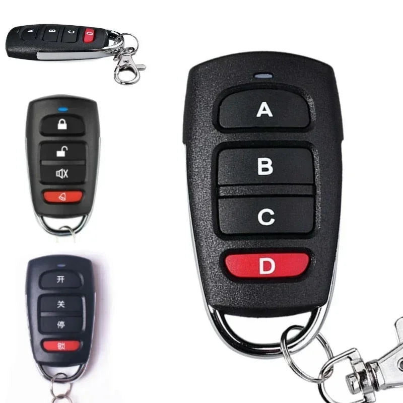 1-50PCS 433 Mhz Universal Garage Door Control Remote Control Fixed Learning Code Clone Self-copying Automation For Gates Zpaxo