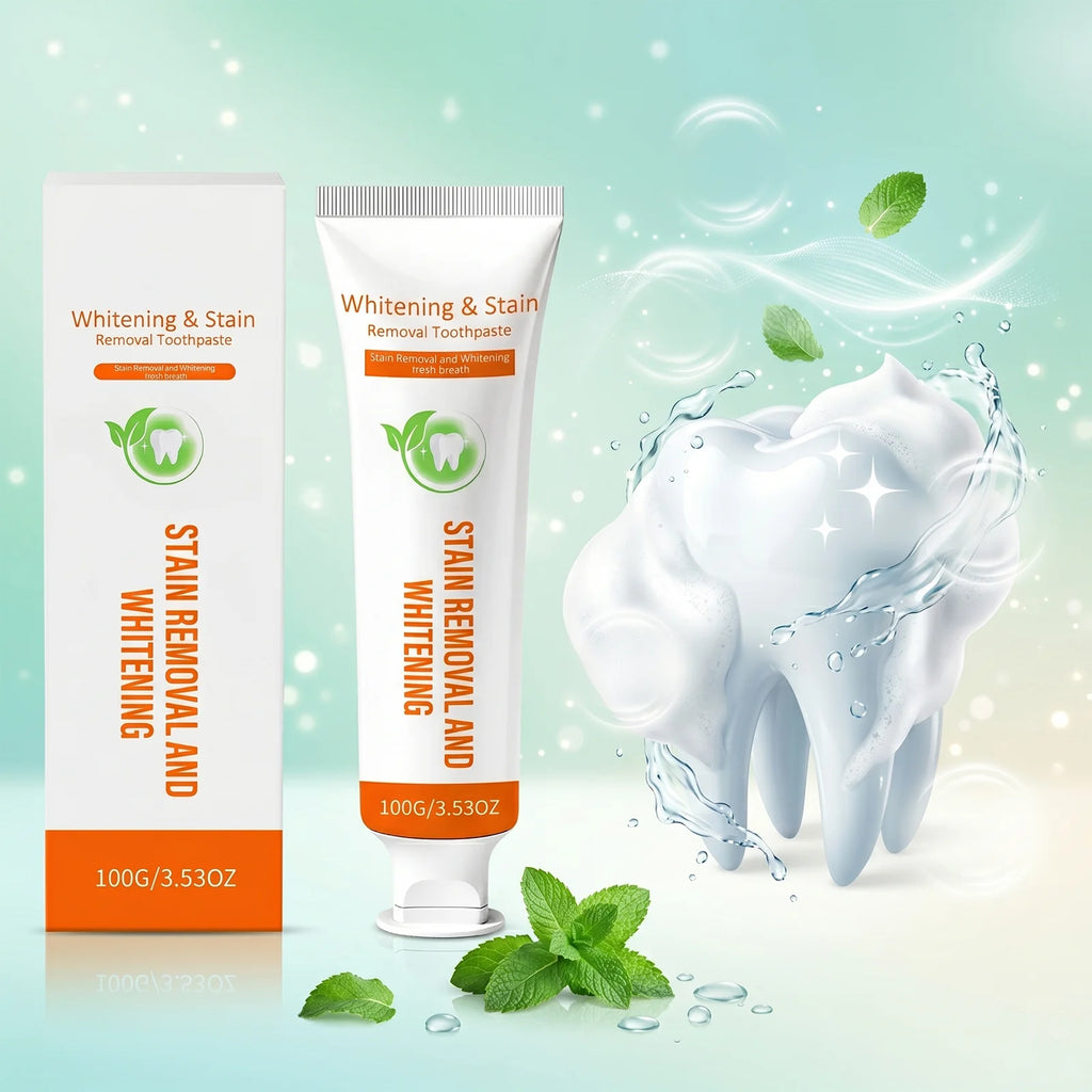 Gentle Cleaning Toothpaste Daily Oral Care Clean Tooth Stain Removal Fresh Breath Nourishing Hydroxyapatite Natural Glow 100g Zpaxo