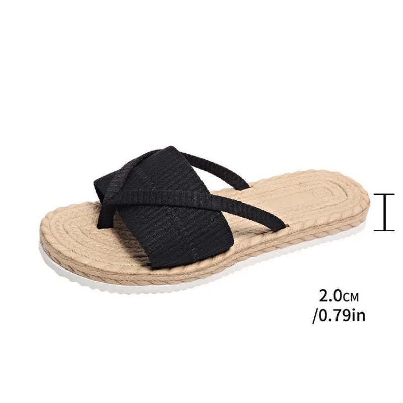 Women Flats Sandals Summer Comfortable Fashion Flip Flops Lightweight