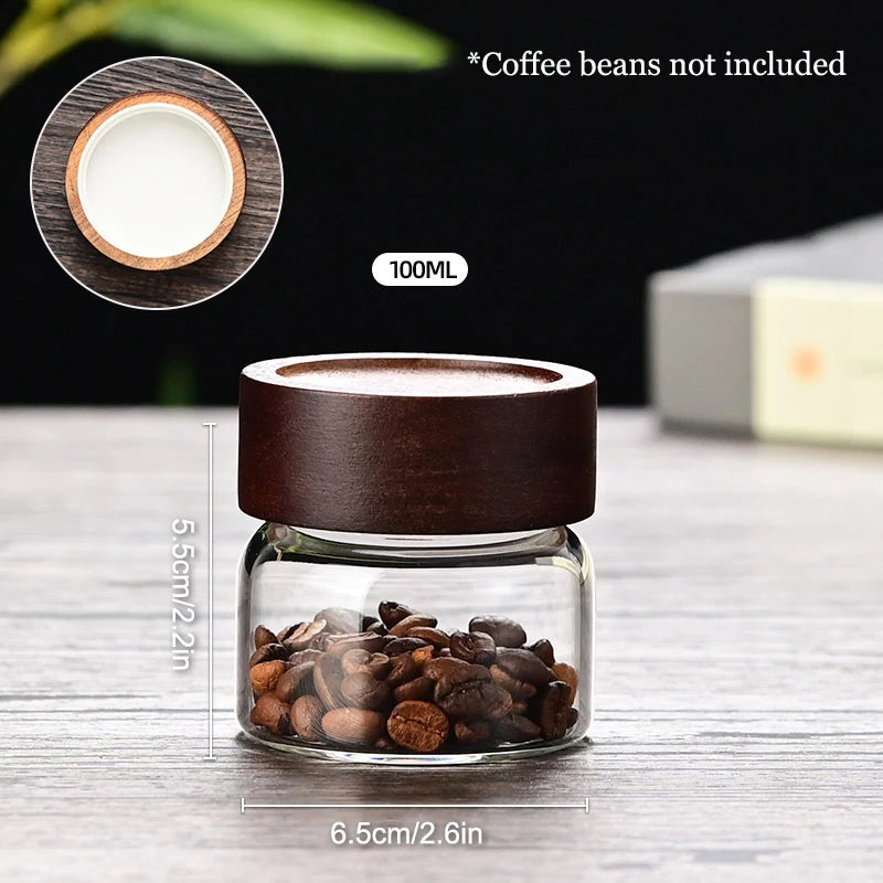 CM1PC Coffee Beans Storage Container Tube Display Rack 100 175 250 Zpaxo 100ML