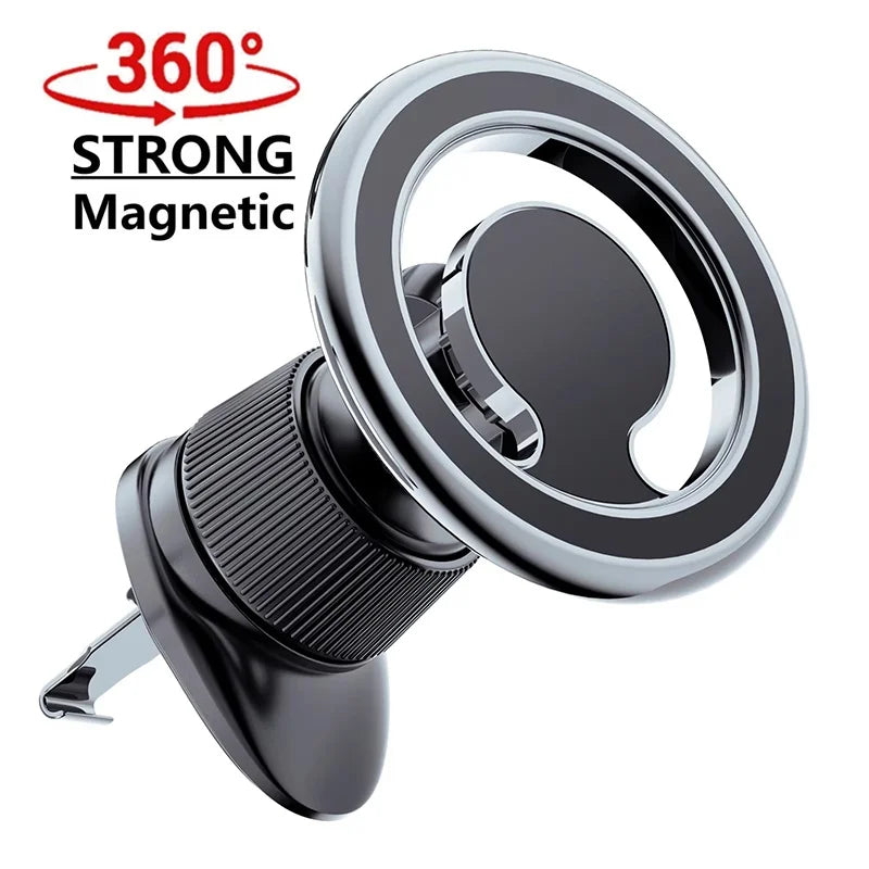Magnetic Car Phone Holder Stand Air Vent Mount Strong Magnet Metal Zpaxo