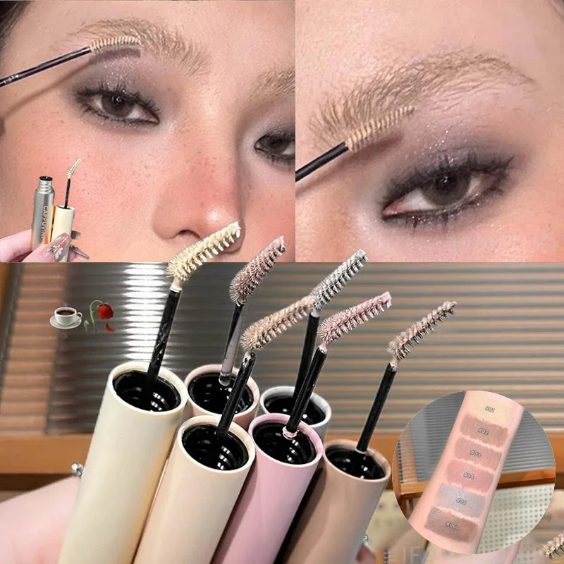 6-Color Light Eyebrow Dyeing Cream Three Dimensional Waterproof