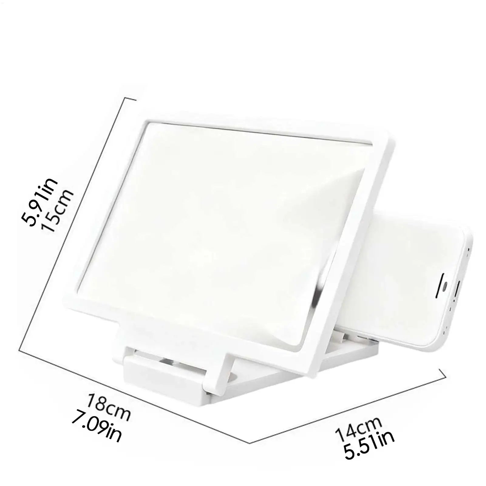 Phone Screen Magnifier Enlarger Foldable Tool Portable Daily Reading