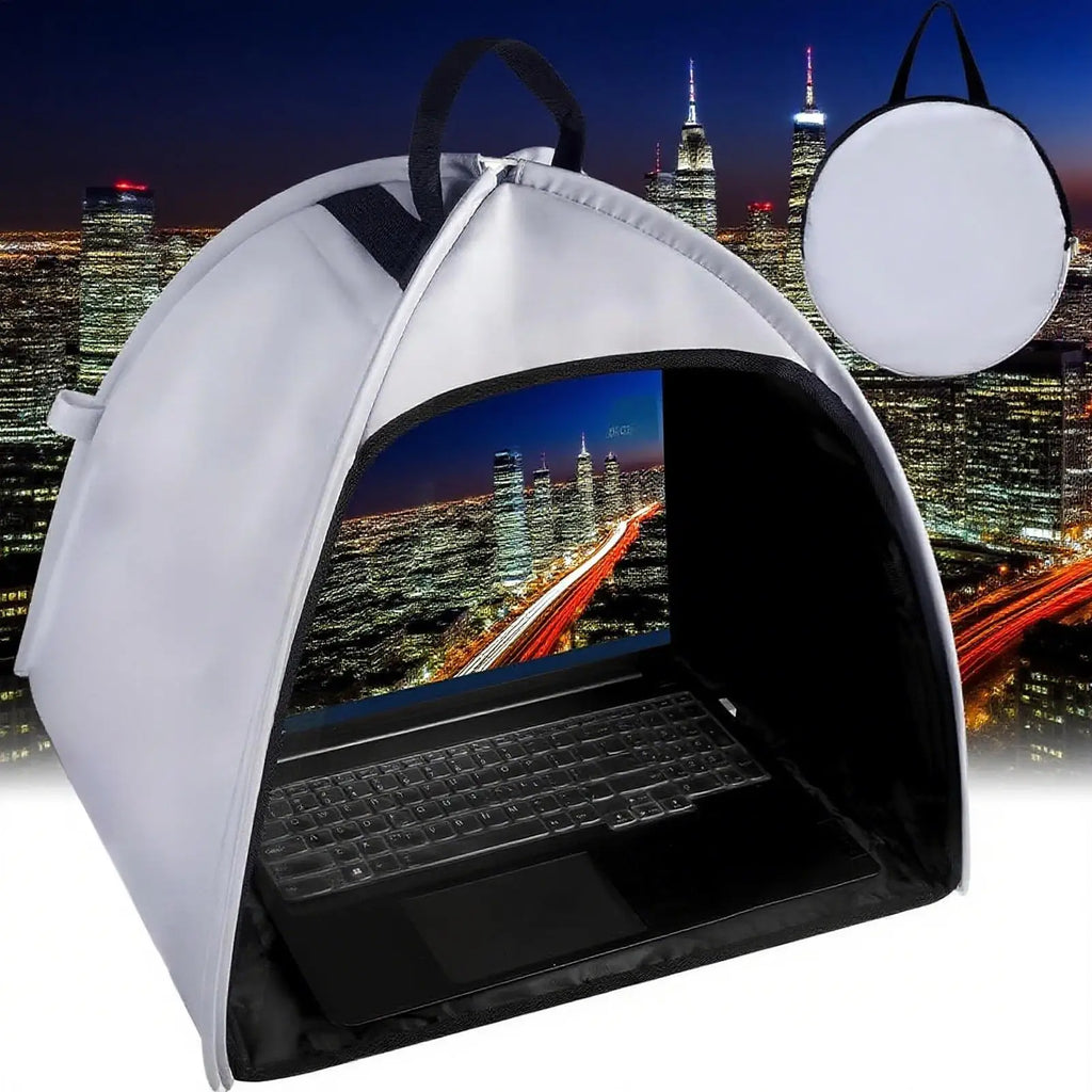 Laptop Shade Working Outside Waterproof Foldable Portable Heat UV