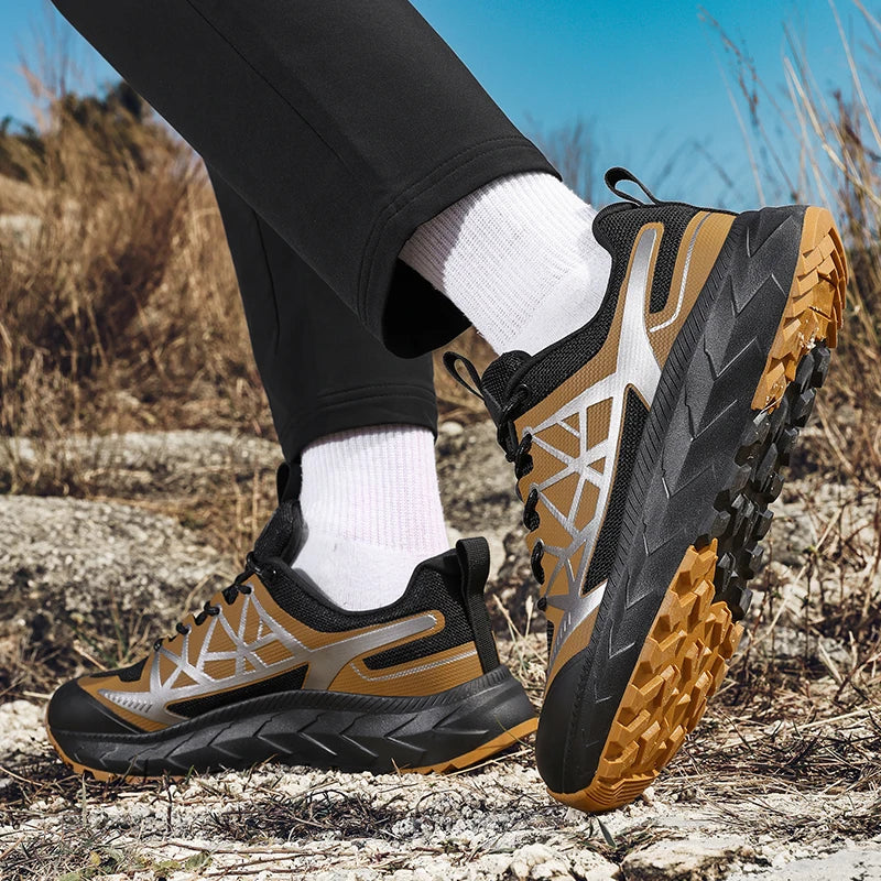 Men's Casual Sneakers Luxury Trainer Shoes Breathable Race Running